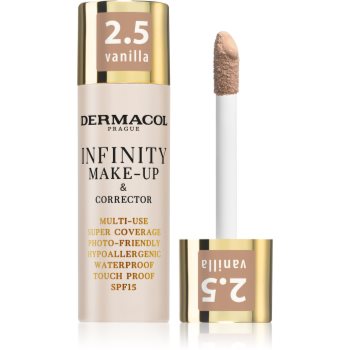 Dermacol Infinity fond de ten cu acoperire ridicată SPF 15 - imagine 2